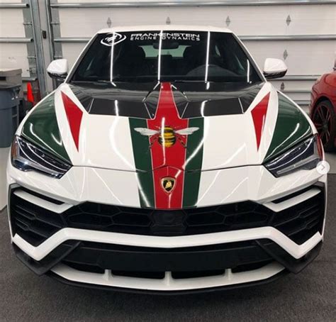 lamborghini urus gucci|Gucci Lamborghini Urus Wrap Is So Obvious .